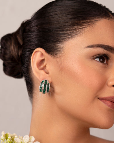 Elsa Baguette Hoops