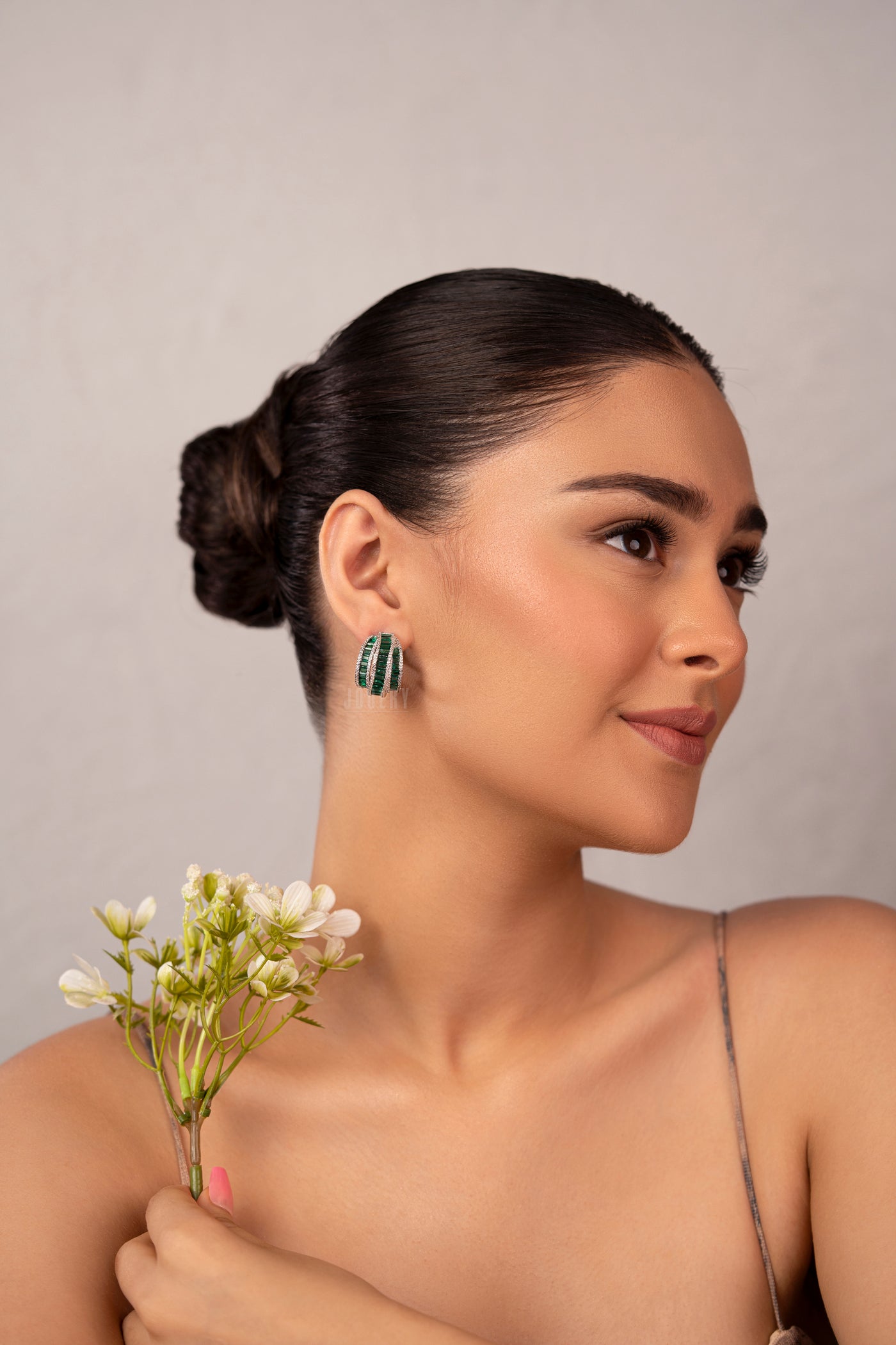 Elsa Baguette Hoops