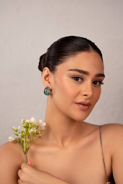 Elsa Baguette Hoops