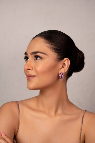 Elsa Baguette Hoops