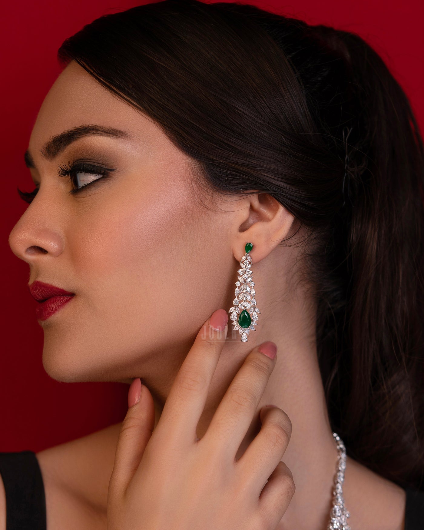 Emerald Grace Necklace Set