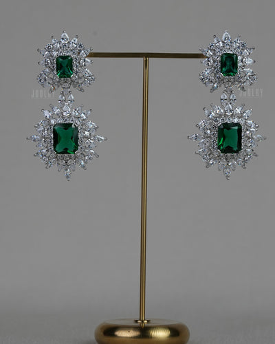 Emerald Radiance Necklace Set