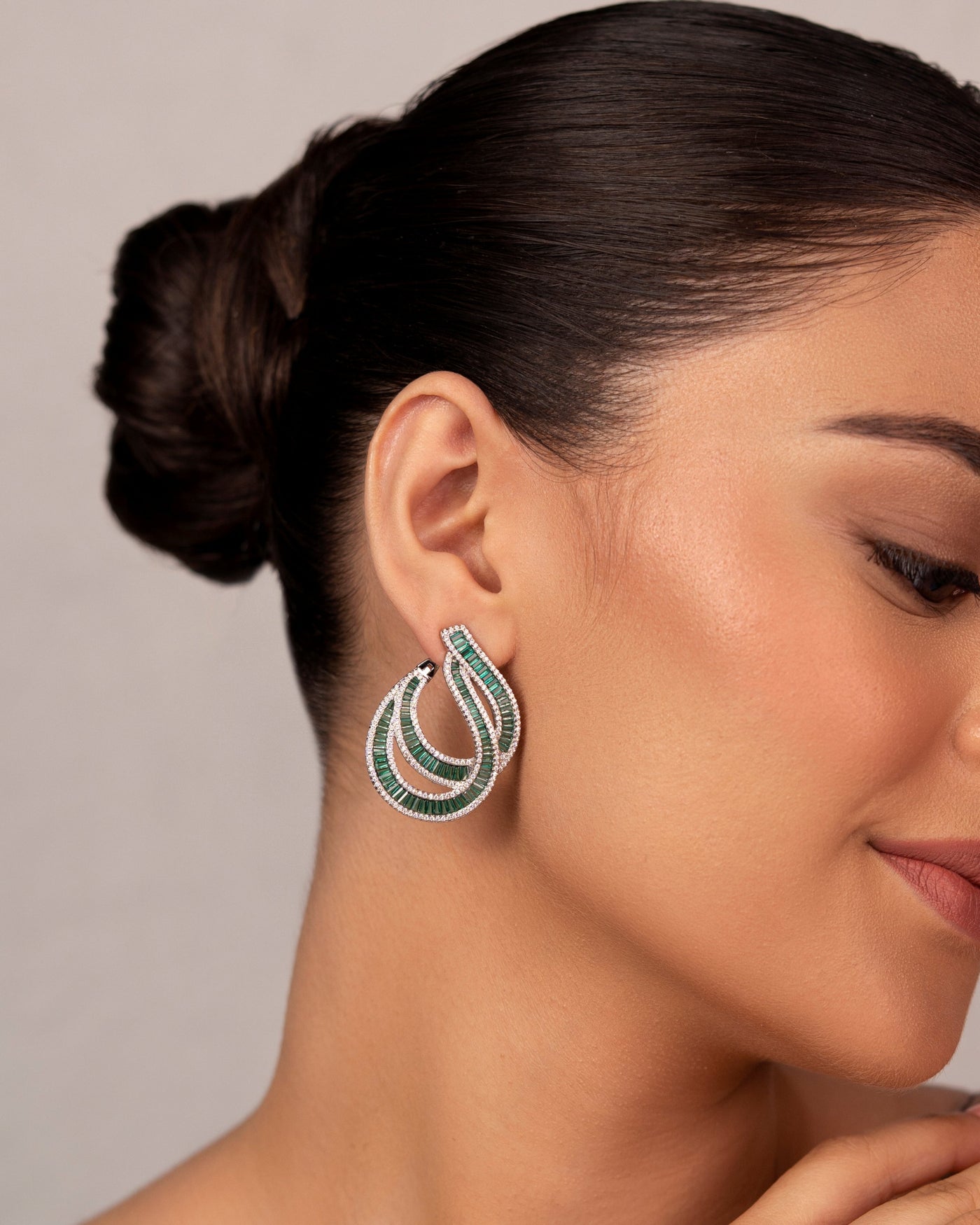U Curve Earrings
