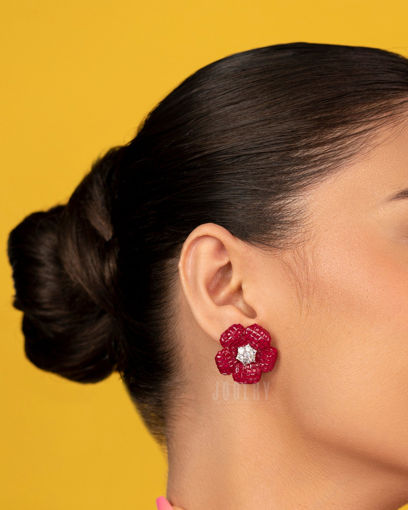 Alia Floral Studs