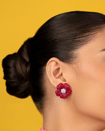 Alia Floral Studs