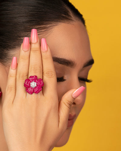 Dual Floral Rings