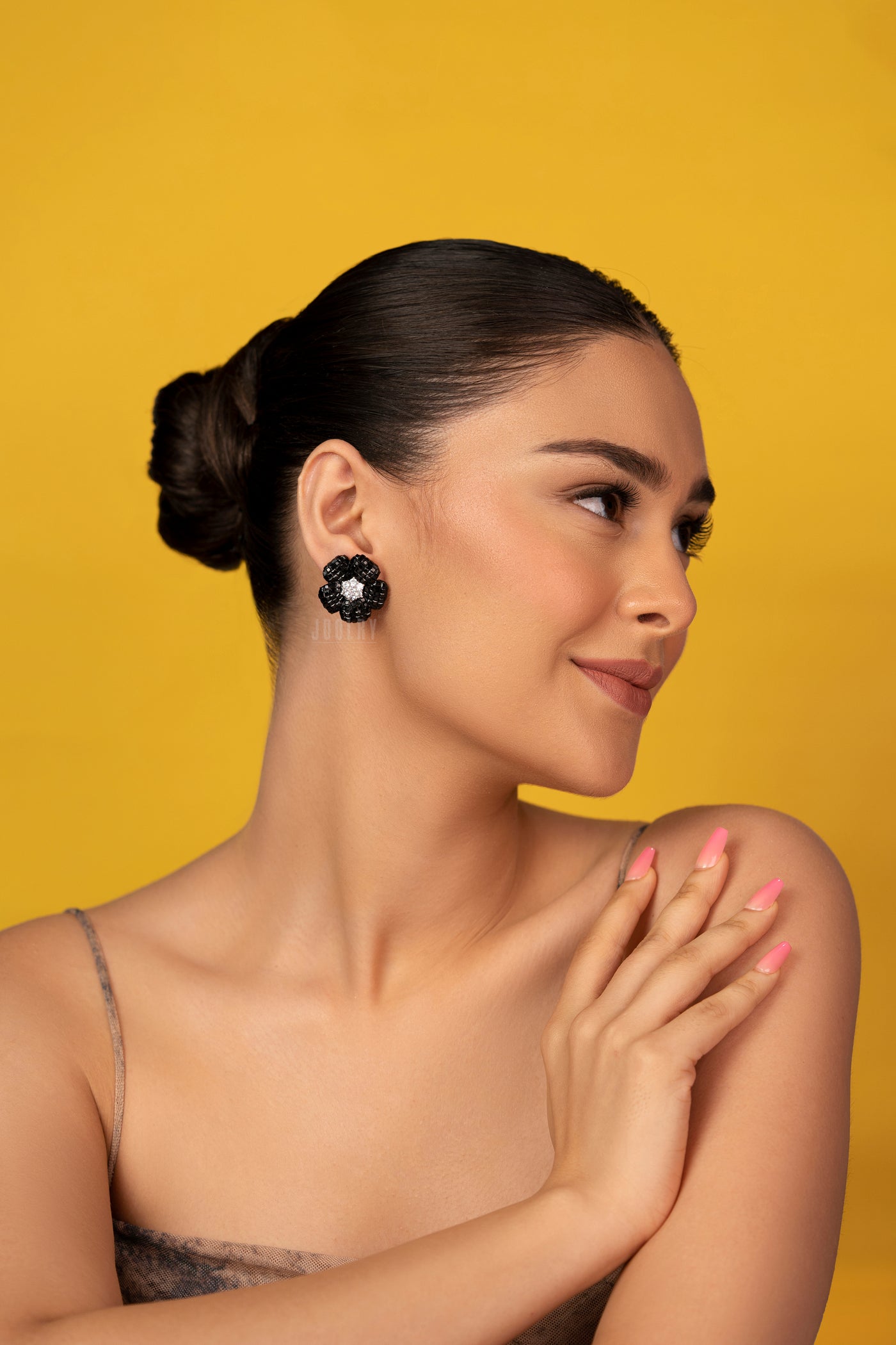 Alia Floral Studs