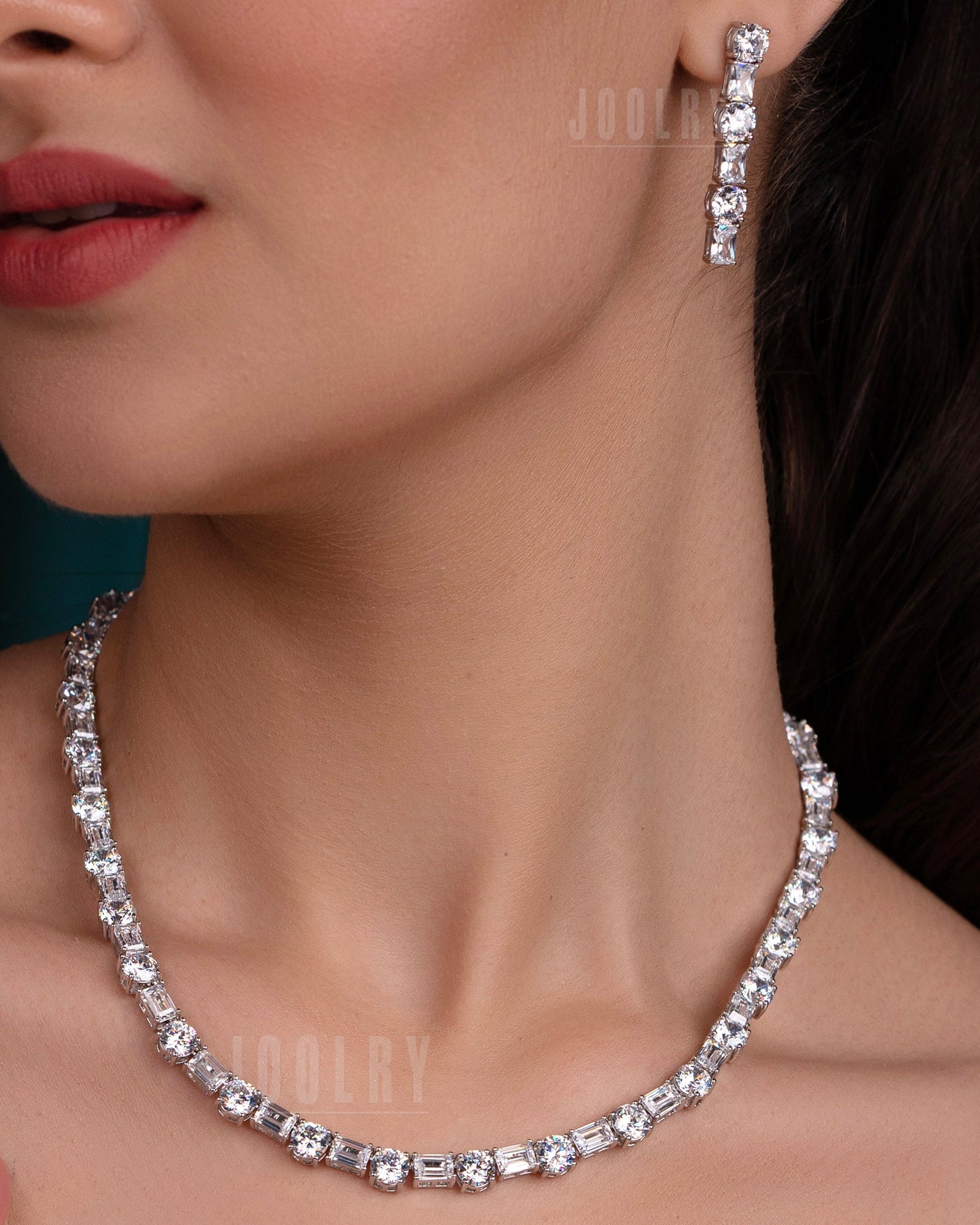 Radiant Grace Tennis Necklace