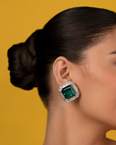 Kevi Emerald Stud