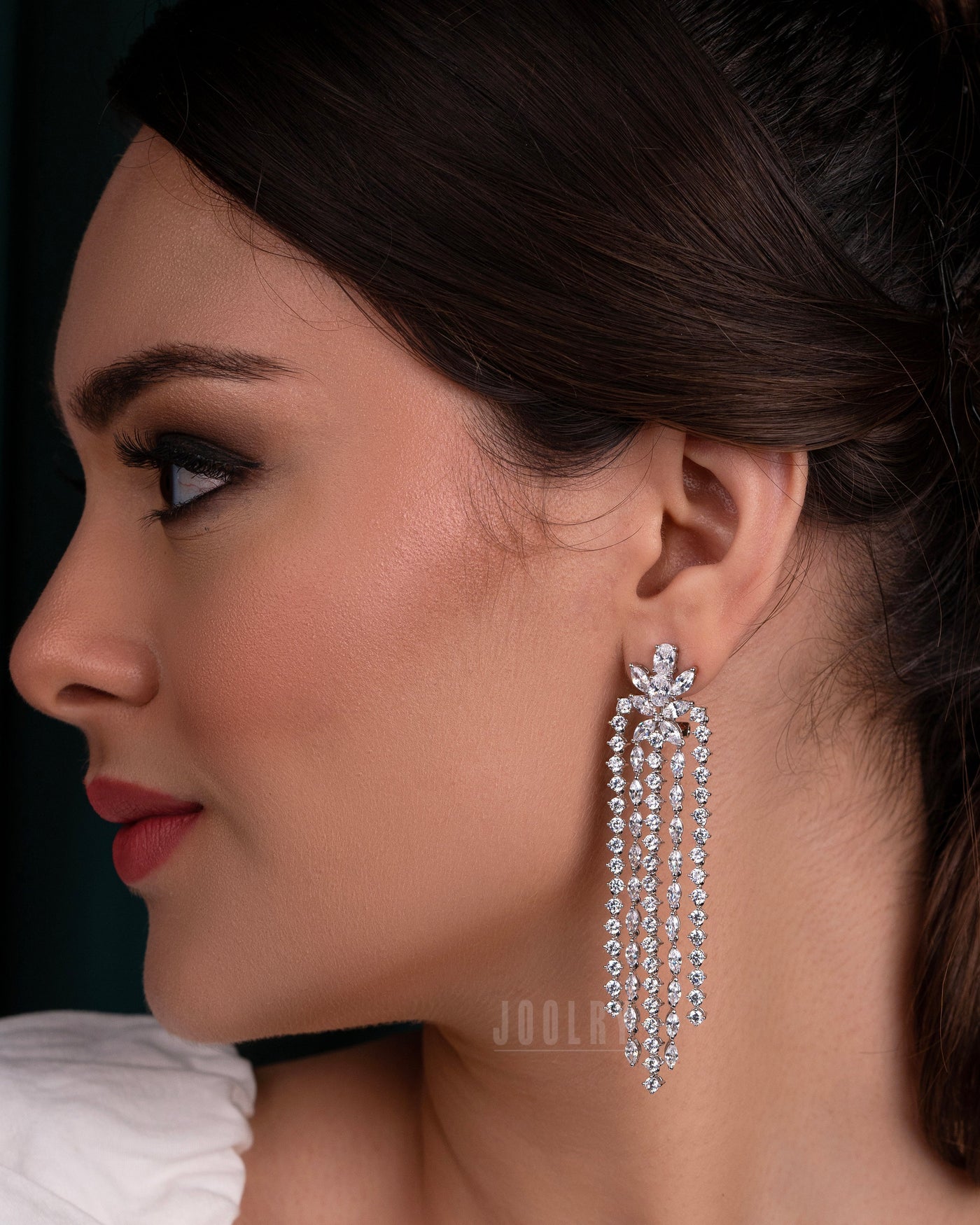 Radiant Cascade Dangler Earrings