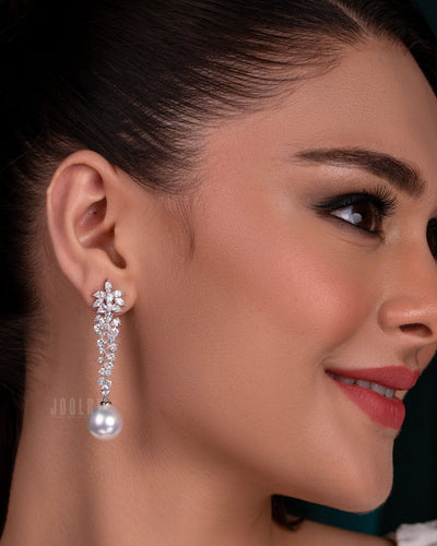 Pearl Elegance Drop Earrings