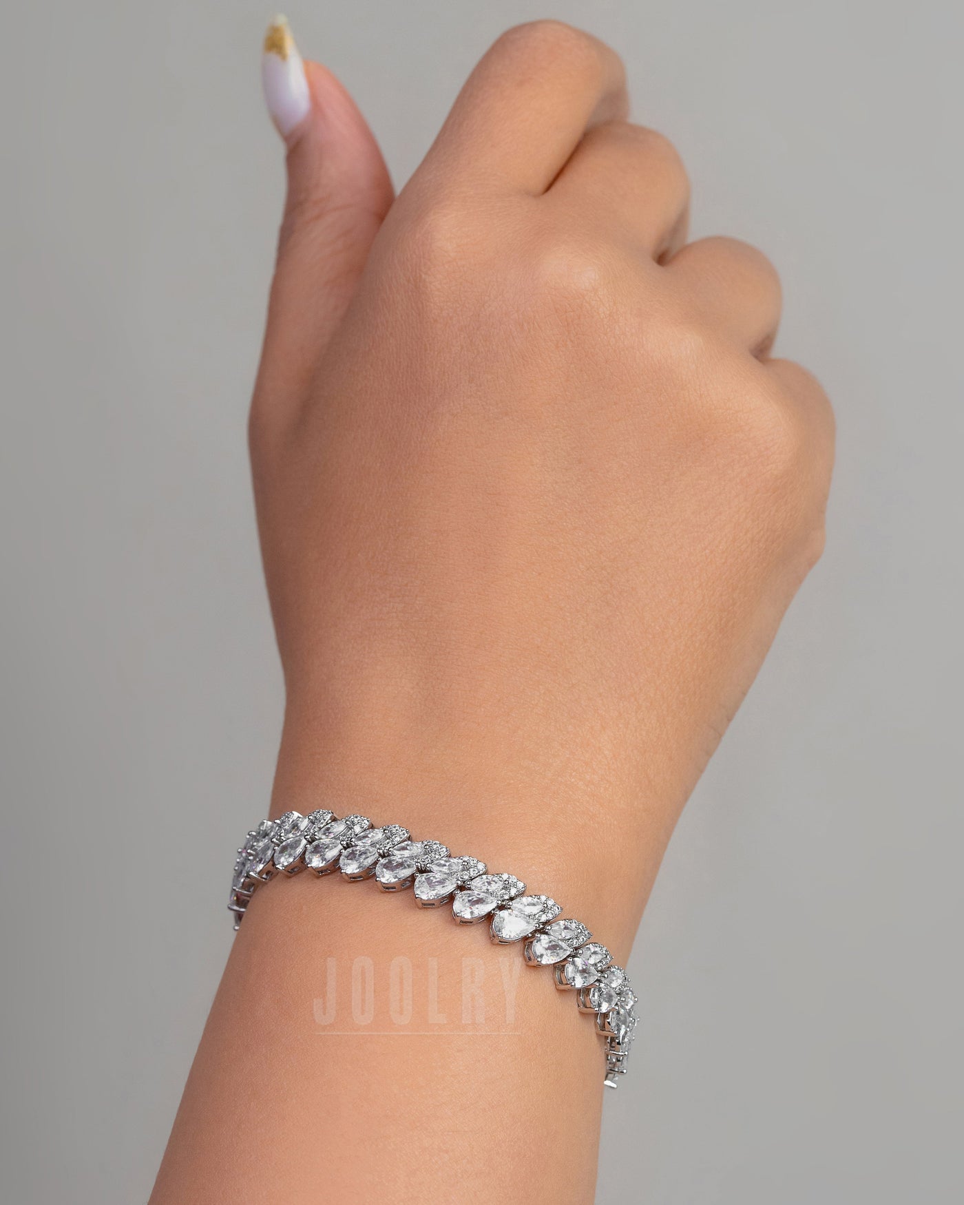 Pear and Marquise Bracelet