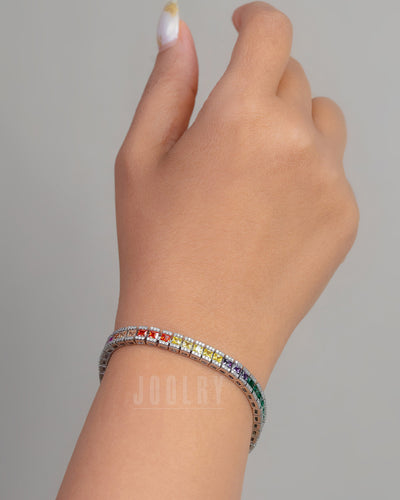 Square Multicolor Bracelet
