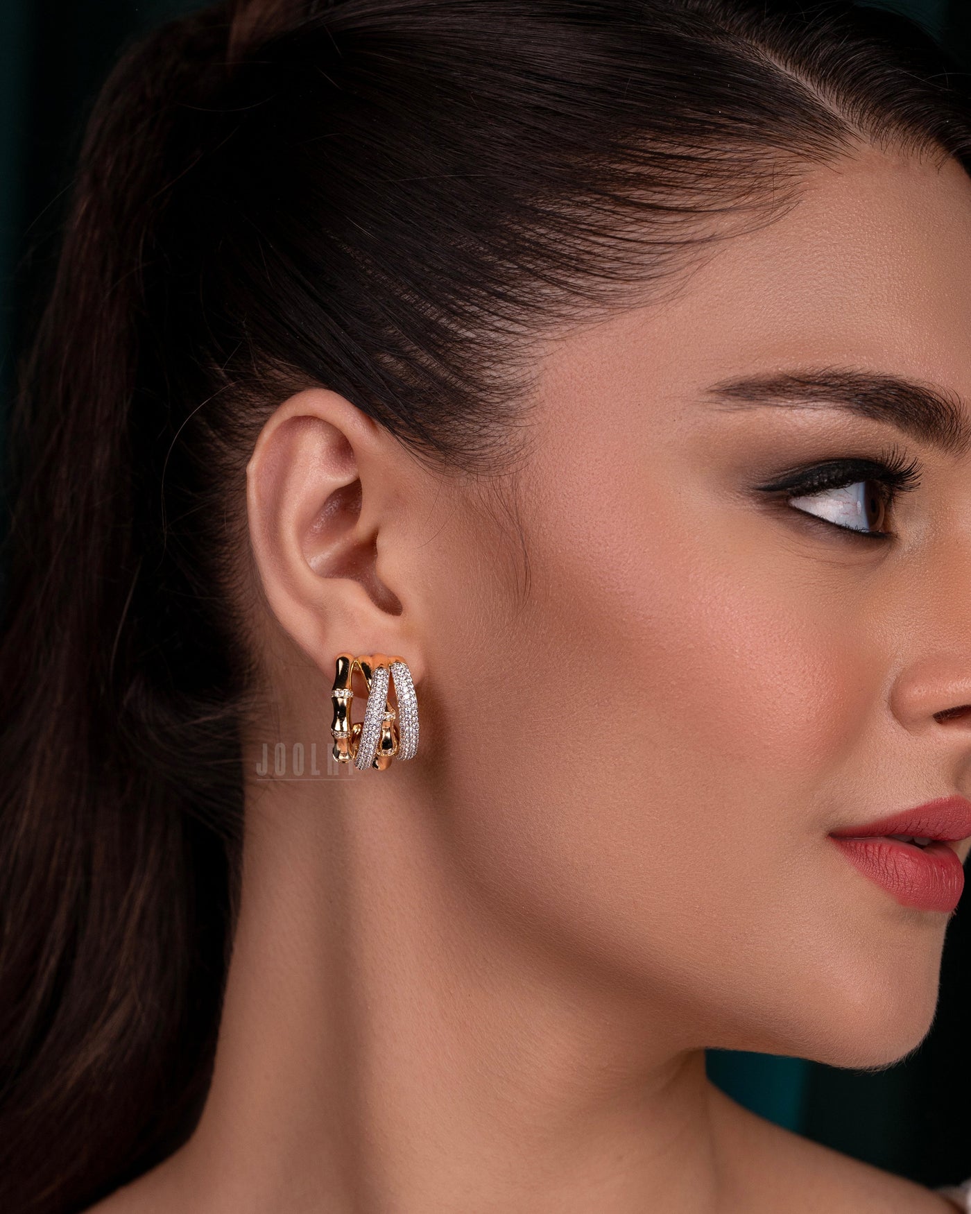 Grace Dual Hoop Earrings