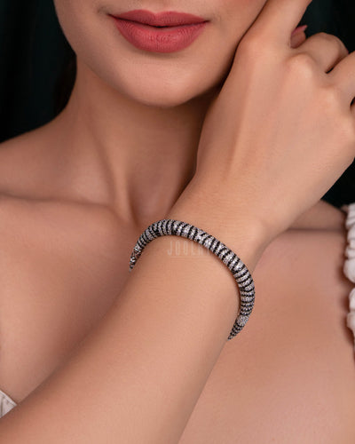 Zara Antique Silver Bracelet