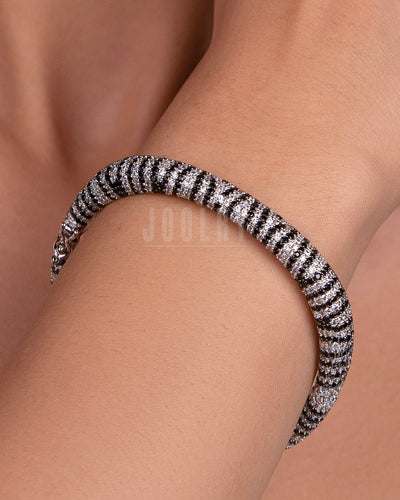 Zara Antique Silver Bracelet