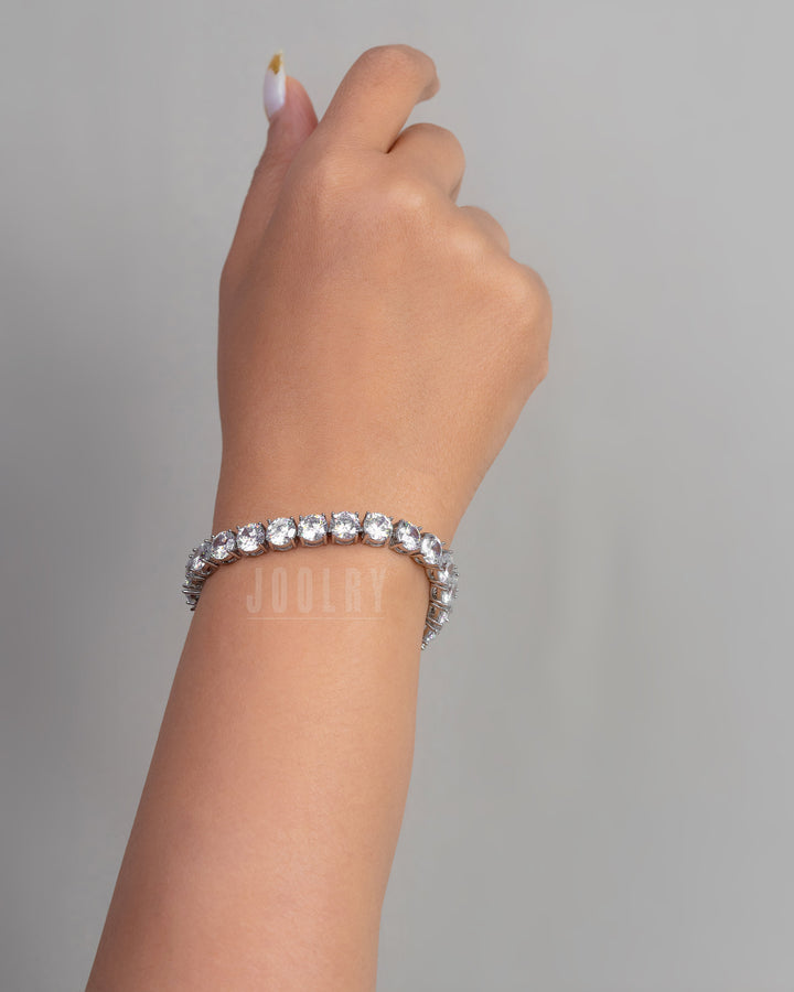 Premium Carat Tennis Bracelet – JoolryIndia - Main Image