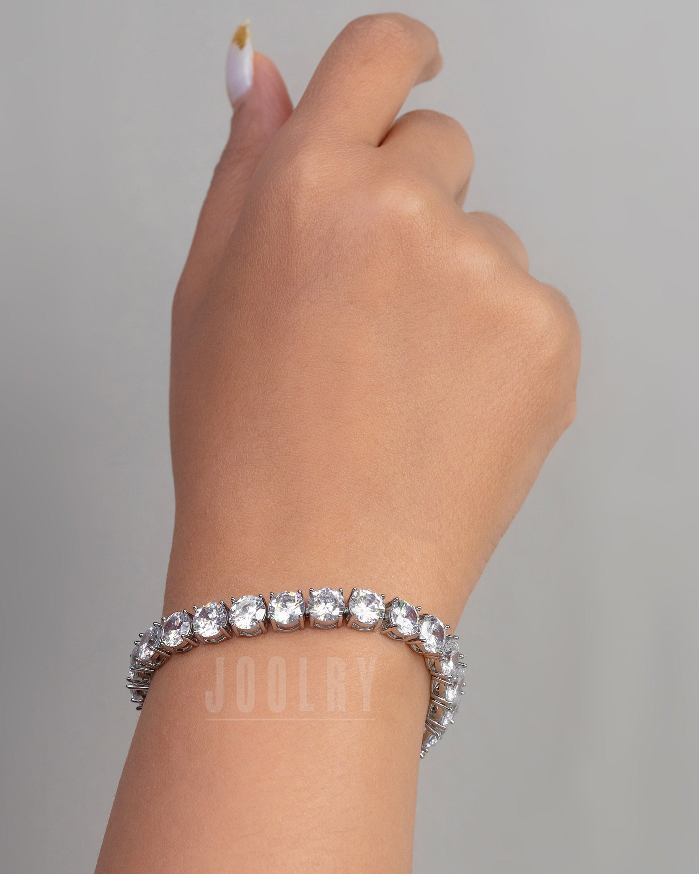Single Line Tennis Bracelets