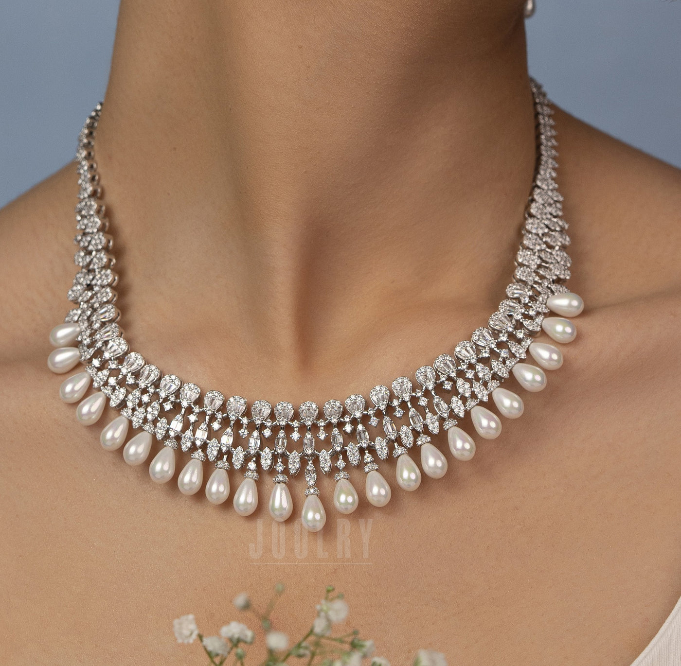 Inayat  Pearl Necklace Set