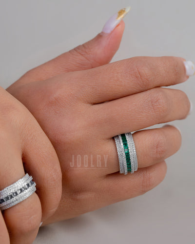 Happiness band ring