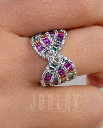 Tiyn Multicolor Ring