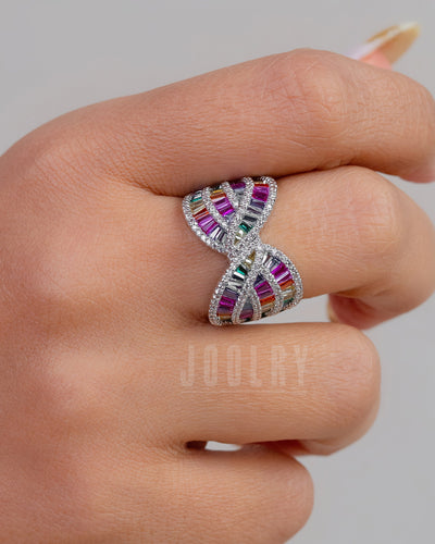Tiyn Multicolor Ring