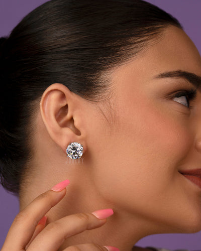Precious Solitaire Studs