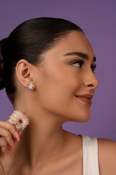 Precious Solitaire Studs