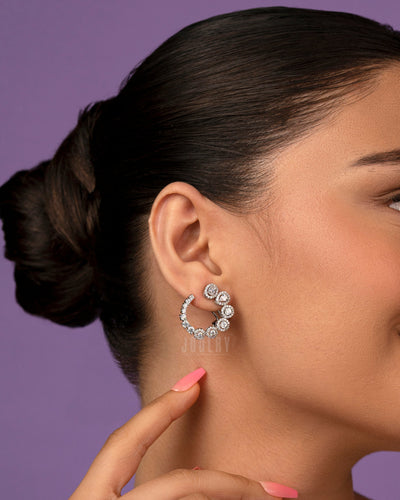 Lune Diamonte Earrings