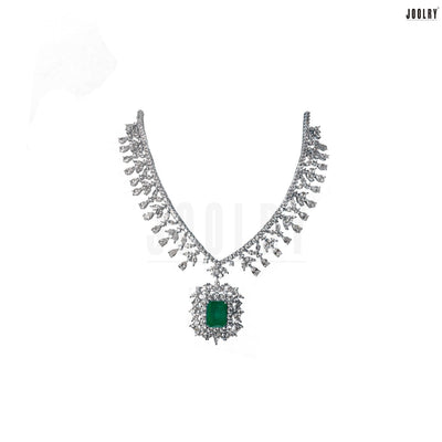 Emerald & Ruby Diamonte Set