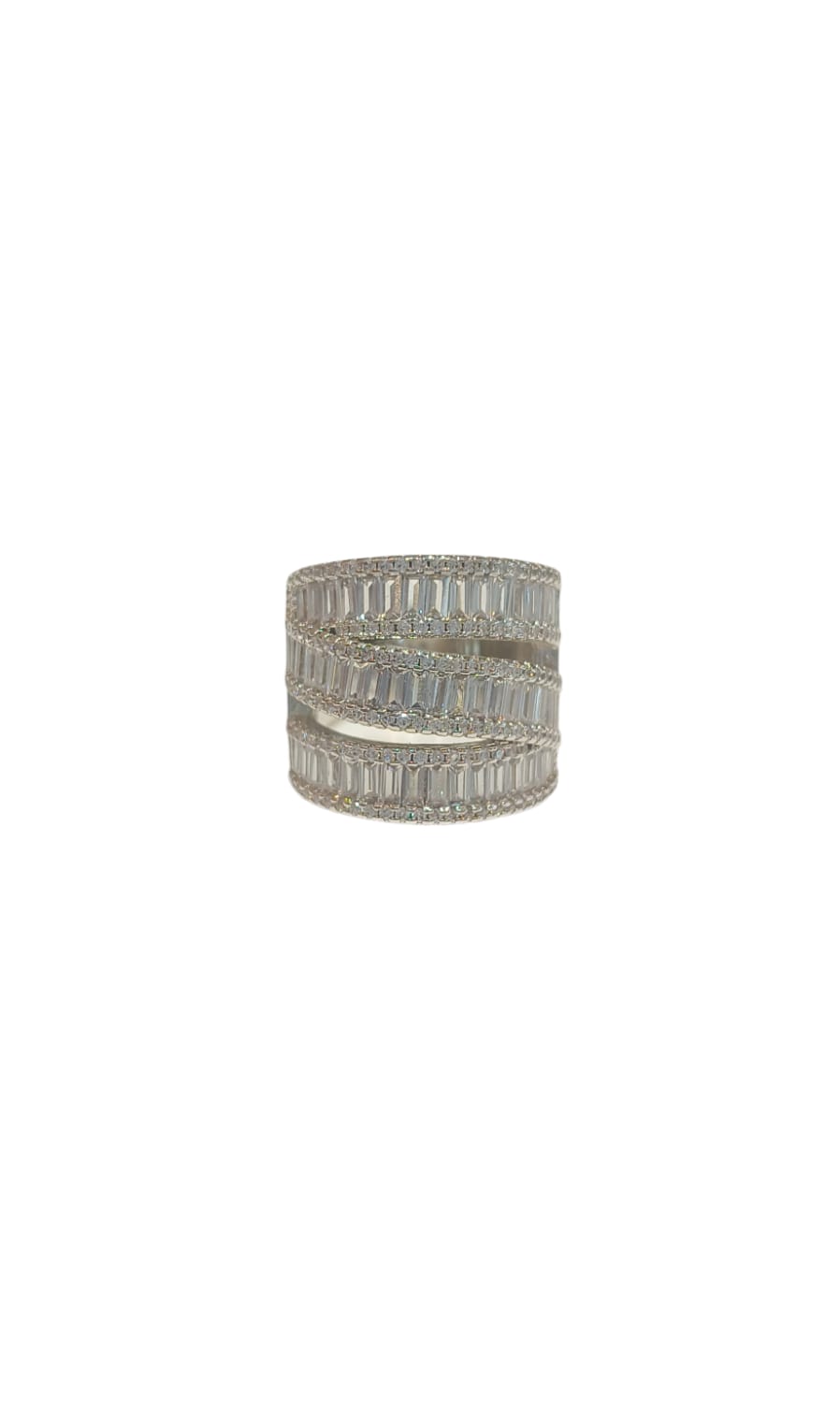 Triple Baguette Band Ring