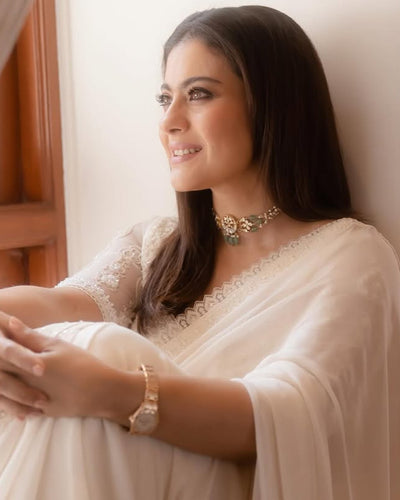 Kajol Moissanite Choker Set