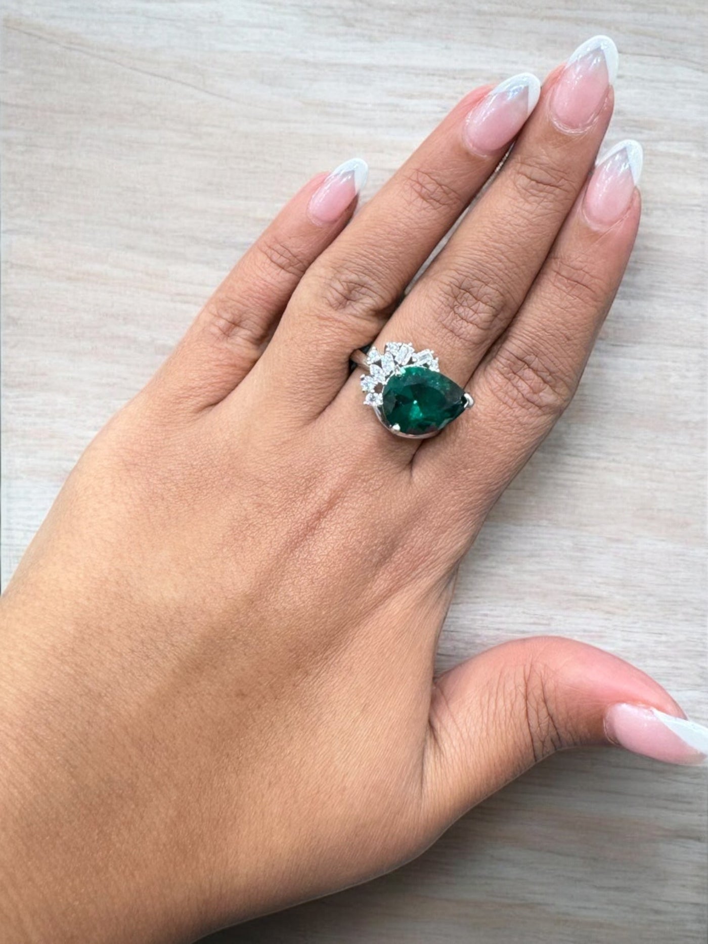 Parisian Pear ring