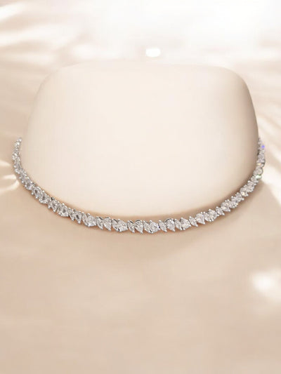 Eclectic Diamonte Choker