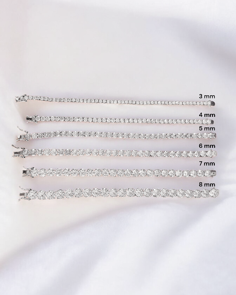 Single line Tennis Bracelet