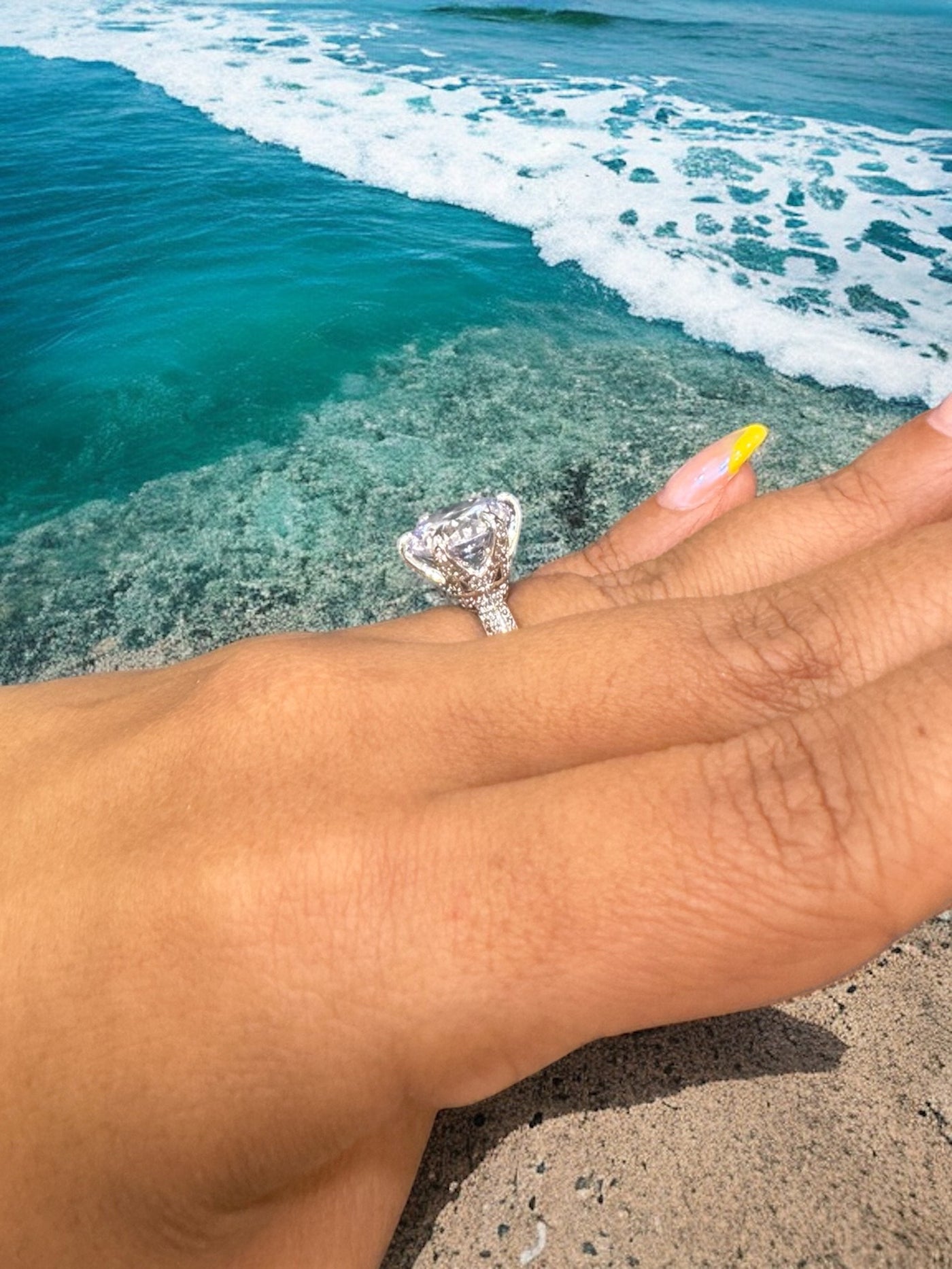 Premium 10 mm Solitaire Ring – JoolryIndia