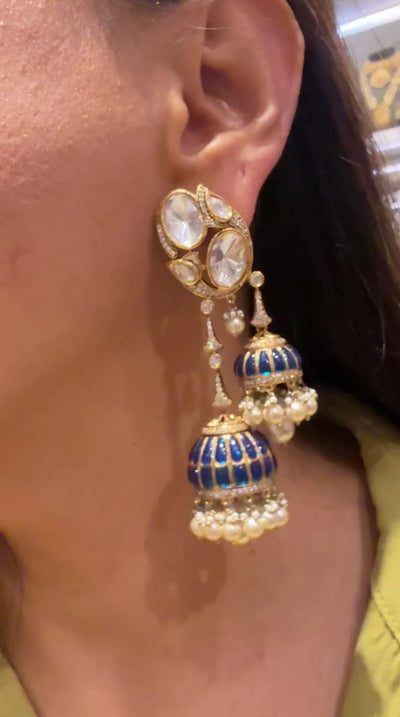 Royal Aura Dome Jhumka's