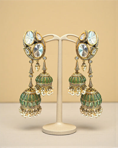 Royal Aura Dome Jhumka's