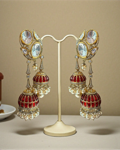 Royal Aura Dome Jhumka's