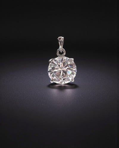 Radiant Solitaire Pendant (only Pendant)