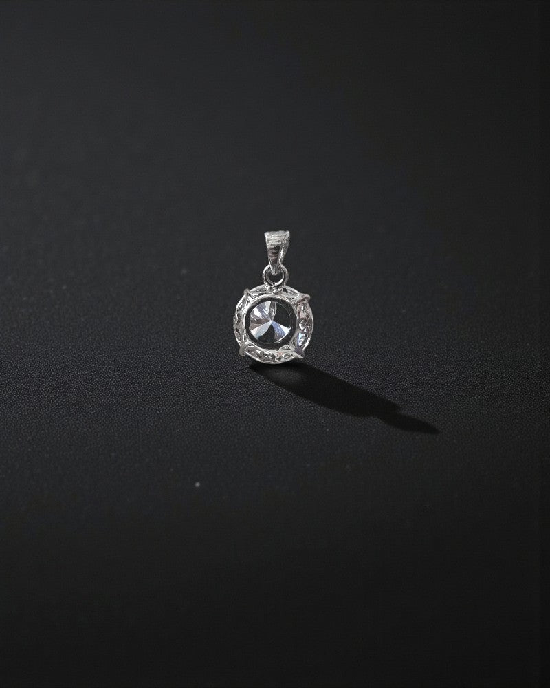 Radiant Solitaire Pendant (only Pendant)