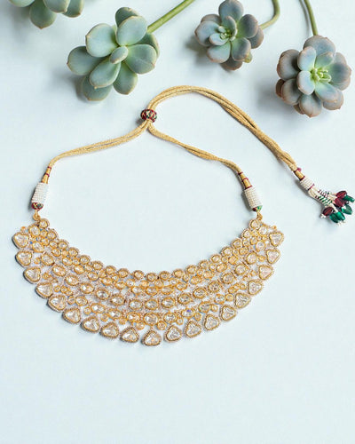 Zehra Moissanite Necklace Set