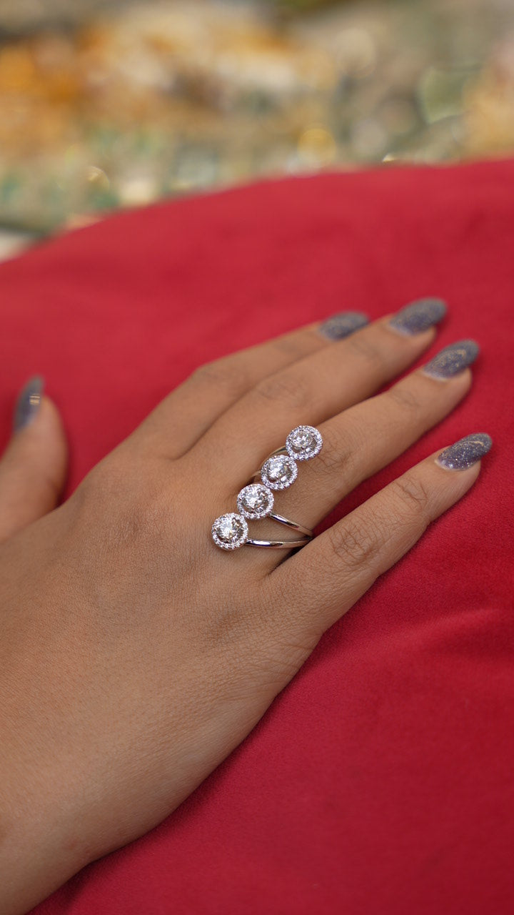 Diamond Cocktail Ring