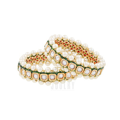 Polki Bangle Pair